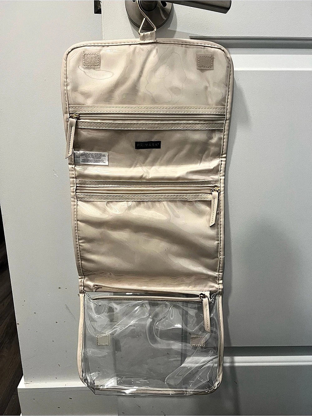 Hanging Travel Cosmetic Organizer Cream